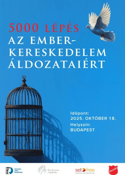 5000 lépés az emberkereskedelem áldozataiért
